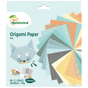 Clairefontaine - Origami Kit Furs  60 Sheets 20X20