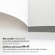 Clairefontaine - Painting on Gray A3 250g  30S 29.7x42cm