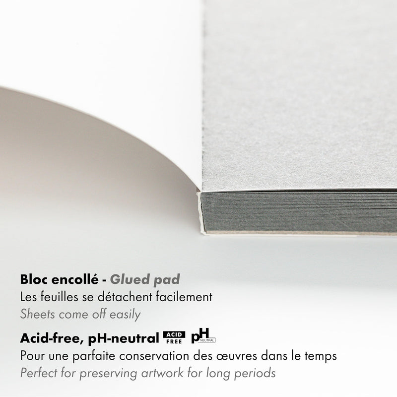 Clairefontaine - Painting on Gray A3 250g  30S 29.7x42cm