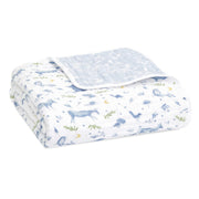 aden + anais - Organic Dream Blanket | Outdoors-Sleepy Forest - Boy