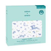 aden + anais - Organic Dream Blanket | Outdoors-Sleepy Forest - Boy