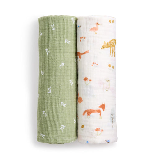 aden + anais - Swaddles |! Sage Woodland - Neutral