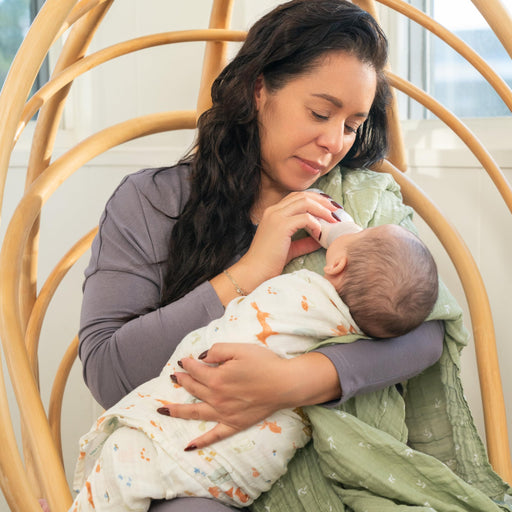 aden + anais - Swaddles |! Sage Woodland - Neutral