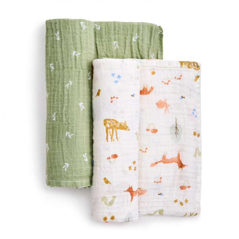 aden + anais - Swaddles |! Sage Woodland - Neutral
