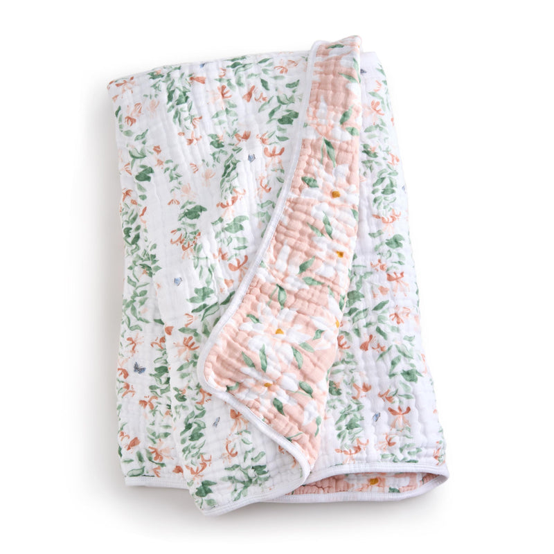 aden + anais - Muslin Blanket |! Butterfly Garden - Girl