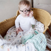 aden + anais - Swaddles | Hogwarts Essentials - Neutral