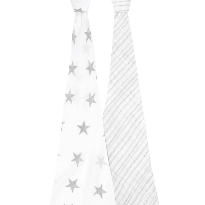 aden + anais - Swaddles | Dusty 2-Pack - Neutral