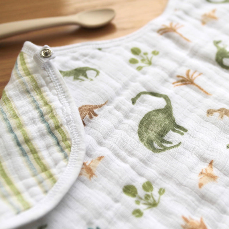 aden + anais - Burpy Bib | Dino Jungle - Boy