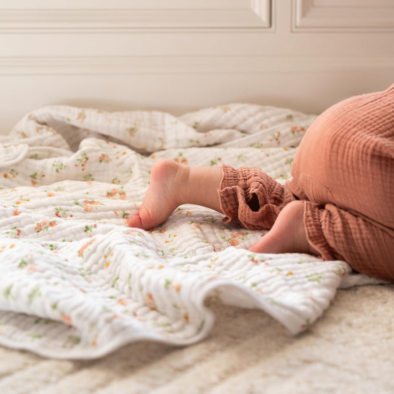 aden + anais - Muslin Blanket | Country Floral - Girl
