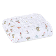 aden + anais - Muslin Blanket | Elephant Circus - Neutral