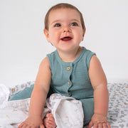 aden + anais - Muslin Blanket | Alphabet Animals - Neutral