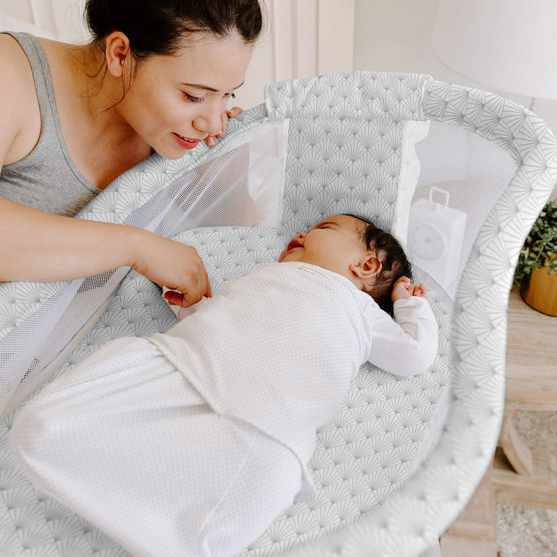 HALO - Bassinest Fitted Sheet - Cotton | Plume - Neutral