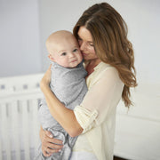 HALO - 100% Cotton Sleepsack Swaddle (TOG 1.5) | Heather Grey - Neutral - Small