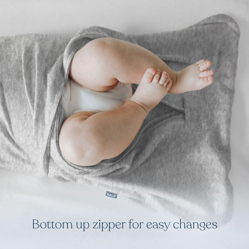 HALO - Sleepsack Swaddle Ideal Temp (1.5 TOG) | Oatmeal/Pink - Girl -born