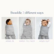 HALO - Sleepsack Swaddle Ideal Temp (1.5 TOG) | Oatmeal/Pink - Girl - Small