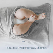 HALO - Sleepsack Swaddle Ideal Temp (1.5 TOG) | Oatmeal/Pink - Girl - Small