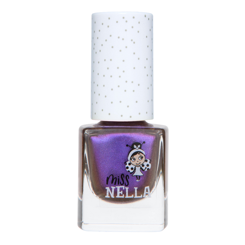 Miss Nella - Peel Off Nail Polish | Galactic Unicorn - Chrome Purple