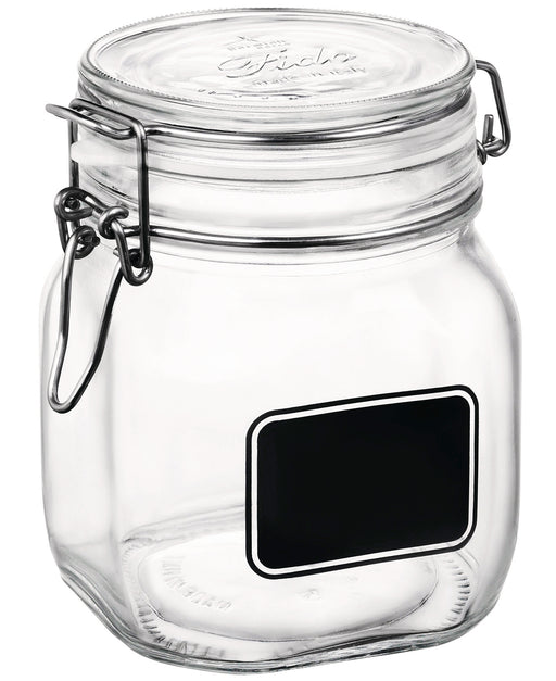 Bormioli Rocco - Fido Jar Lavagna Chalkboard 0.75L