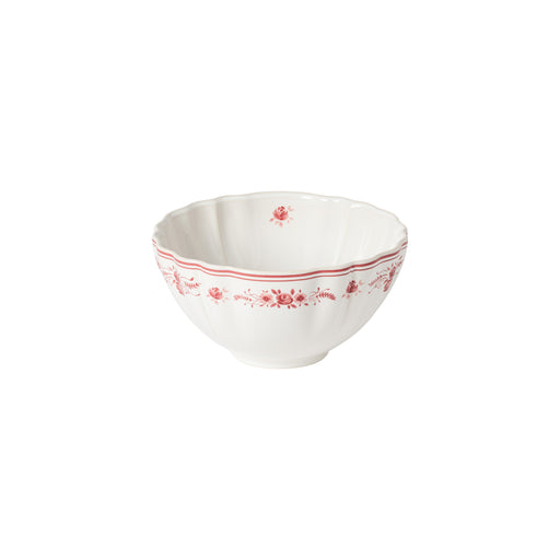 Costa Nova - Vila White-Red Soup/Cereal Bowl
