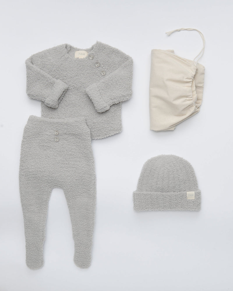 7AM - Infant Set - Fog - 1-3M