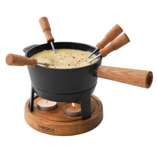 Boska - Fondue, Fondue Set Pro, Small, 9.3x6.9x5.2" / 23.6x17.5x13.3cm