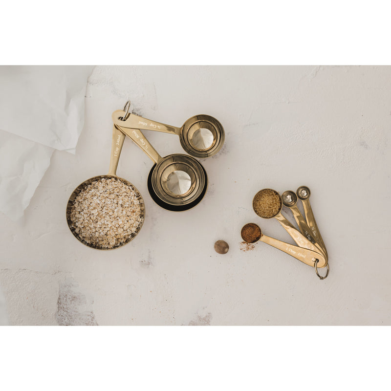 Heirloom - Set/4 Measuring Cup Gold