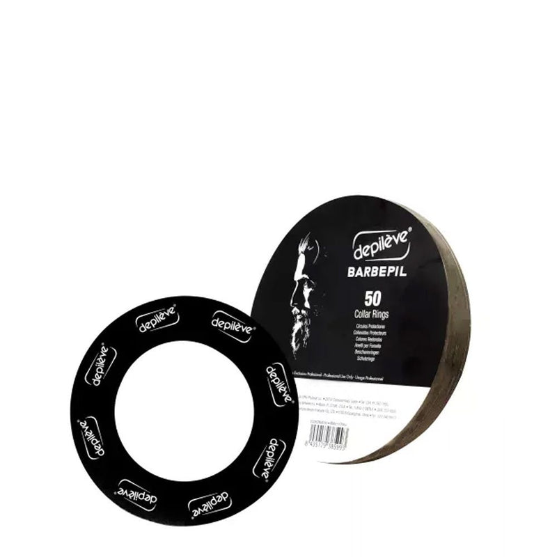 Barbepil - Collar Rings 800 G Black (50-PACK)