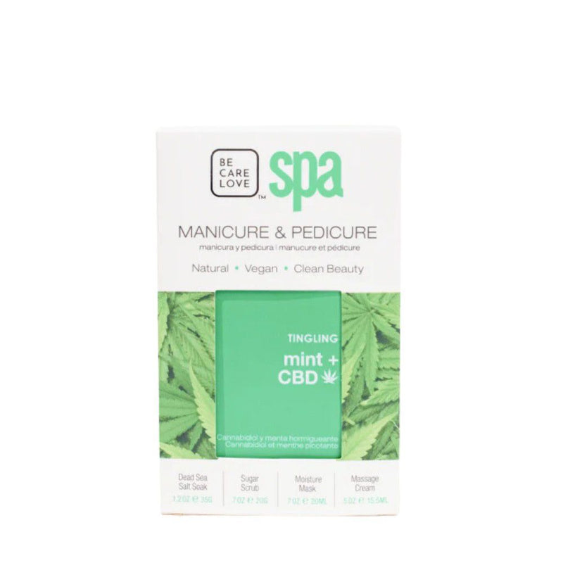 BCL Spa - 4-STEP System Tingling Mint + CBD 0. | 5 x 4 in oz
