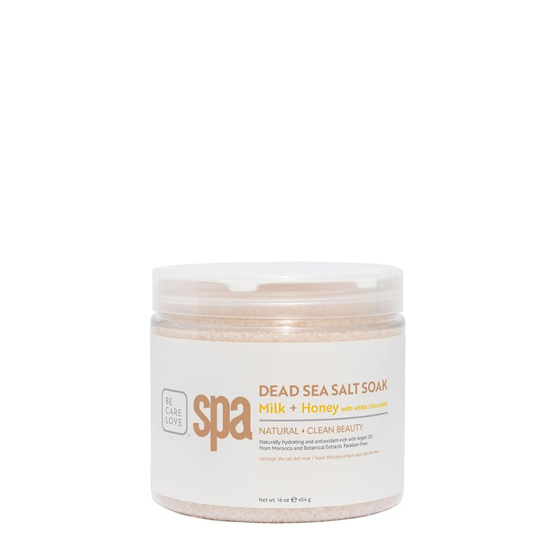 BCL Spa - Dead Sea Salt Soak Milk Honey + White Choco | 16 oz