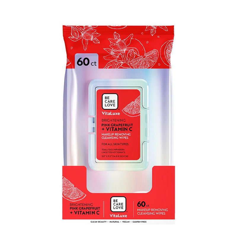 BCL Spa - Makeup Removing Cleansing Wipes gapefruit + Vitamin C Vitaluxe (6-PACK)