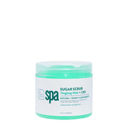 BCL Spa - Sugar Scrub Tingling Mint + CBD | 16 oz