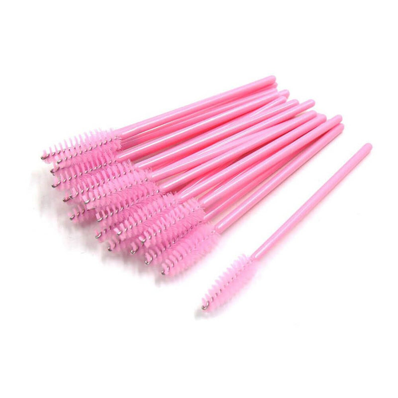 Silkline - Disposable Mascara Applicator Pink (25-PACK)