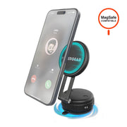 Hypergear - HyperGear Car Mount Mag Vac Magnetic with Multi-Surface Suction - Black