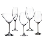 Crystalite Bohemia - Gastro/Colibri White/Red Stemmed Wine Glass 350 ml Set of 6