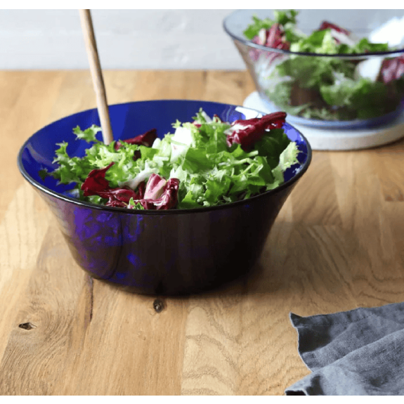 Duralex - Duralex Lys Sapphire Salad Bowl 23 cm, Set of 6