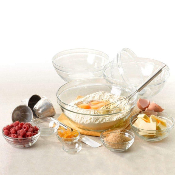 Duralex - Duralex (Lys) Gigogne Stackable Bowl 23 cm, Set of 6