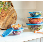 Duralex - Duralex Lys Round Blue Lid 20cm