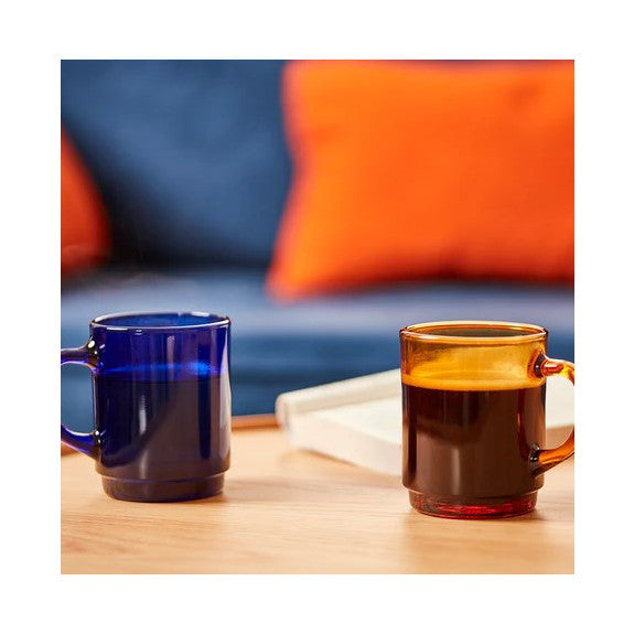 Duralex - Duralex Versailles Saphir Mug 260 ml, Set of 6