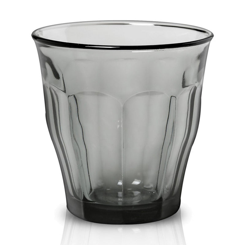 Duralex - Duralex Picardie Grey Glass Tumbler 310 ml, Set of 6