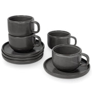Mesa Ceramics - Mesa Ceramics Uno Granite Stoneware Tea Cup and Saucer 225ml