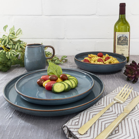 Mesa Ceramics - Mesa Ceramics Uno Natura Blue Stoneware Individual Bowl 16 cm