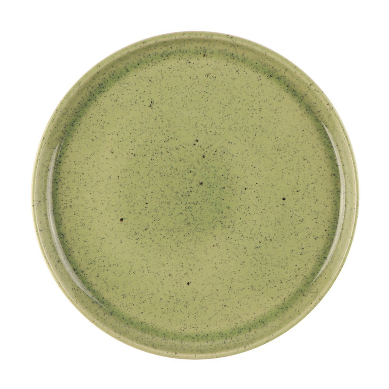 Mesa Ceramics - Mesa Ceramics Uno Speckle green Stoneware Salad Plate 22cm