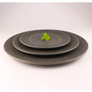 Mesa Ceramics - Mesa Ceramics Unico Anthracite Dinner Plate 27 cm