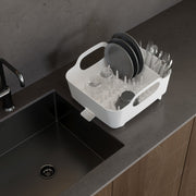 UMBRA - Tub Dish Rack-White