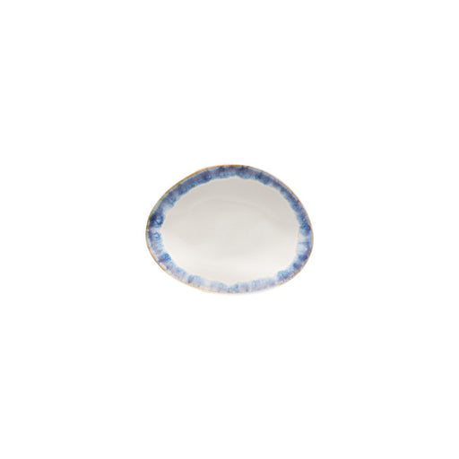 Costa Nova - Brisa Ria Blue Oval Bread Plate