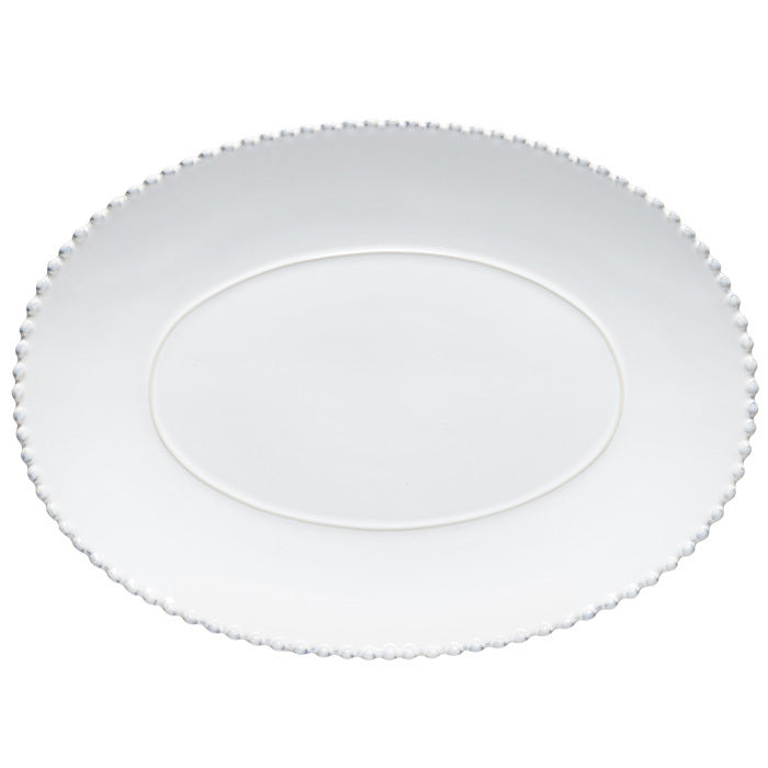 Costa Nova - Pearl White Oval Platter Large