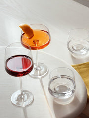 LSA - Metropolitan Champagne Saucer 300 mL Clear (4 Pack)
