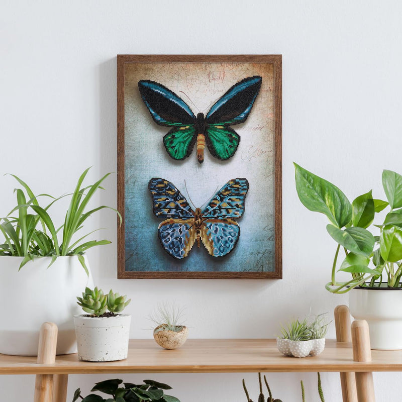 DIAMOND DOTZ - Antique Butterflies - Limolin 