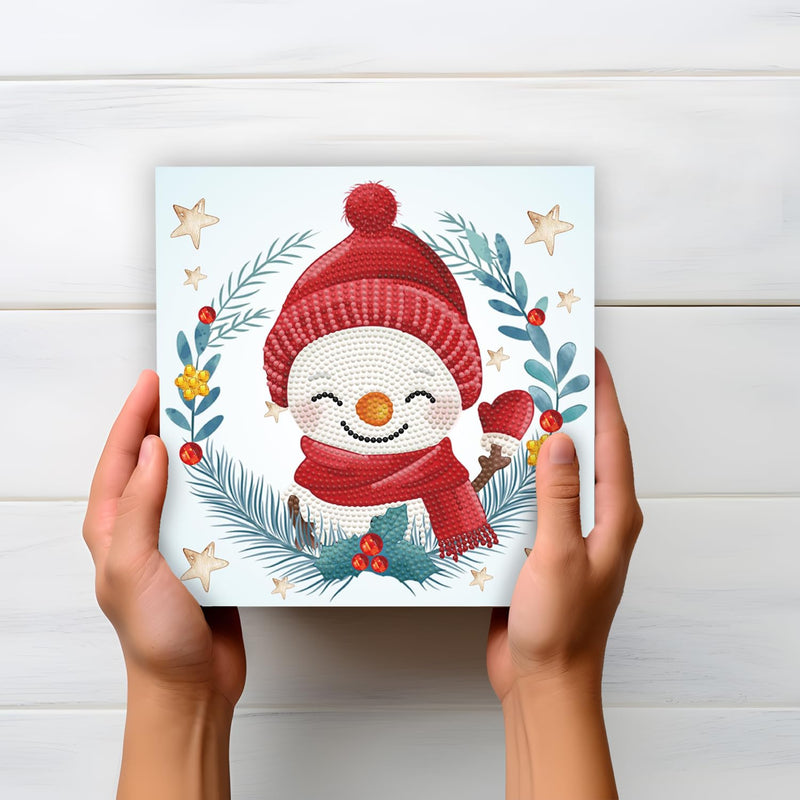 DIAMOND DOTZ - ChristmasTrio Snowman - Limolin 