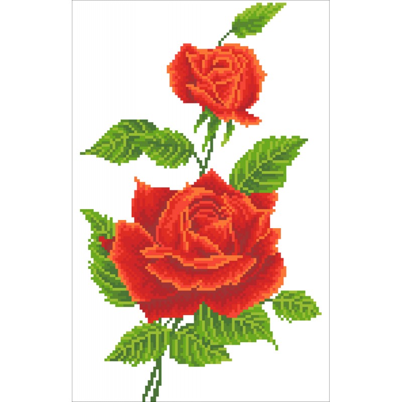 DIAMOND DOTZ - Red Rose Corsage - Limolin 